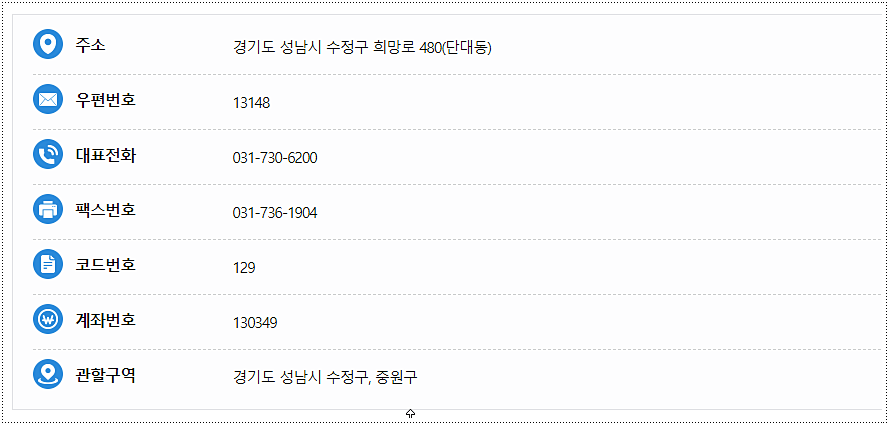 민원실 전화번호와 운영시간