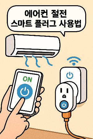 에어컨 절전 스마트 플러그 사용법