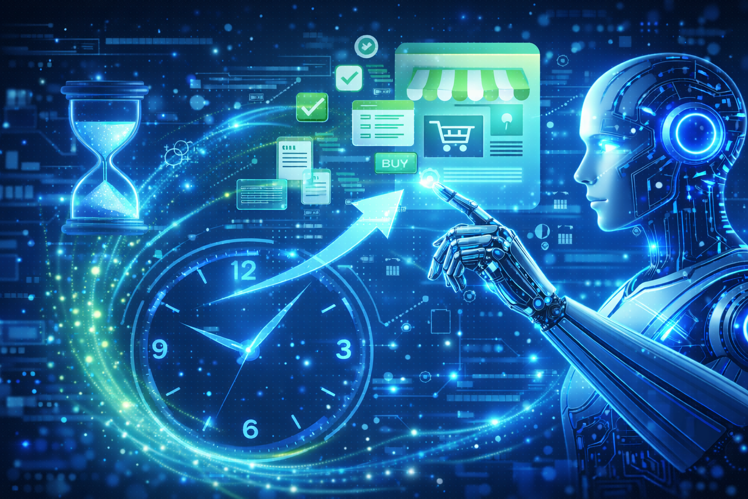 AI툴을 이용해서 스마트스토어 운영 시간을 단축할 수 있다.