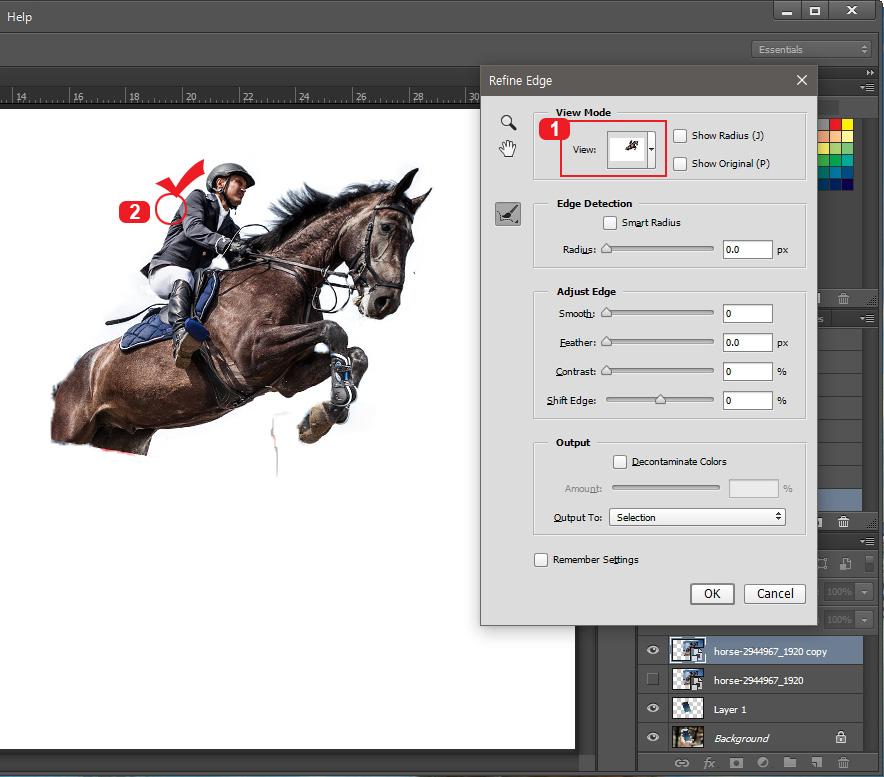 photoshop popup effect