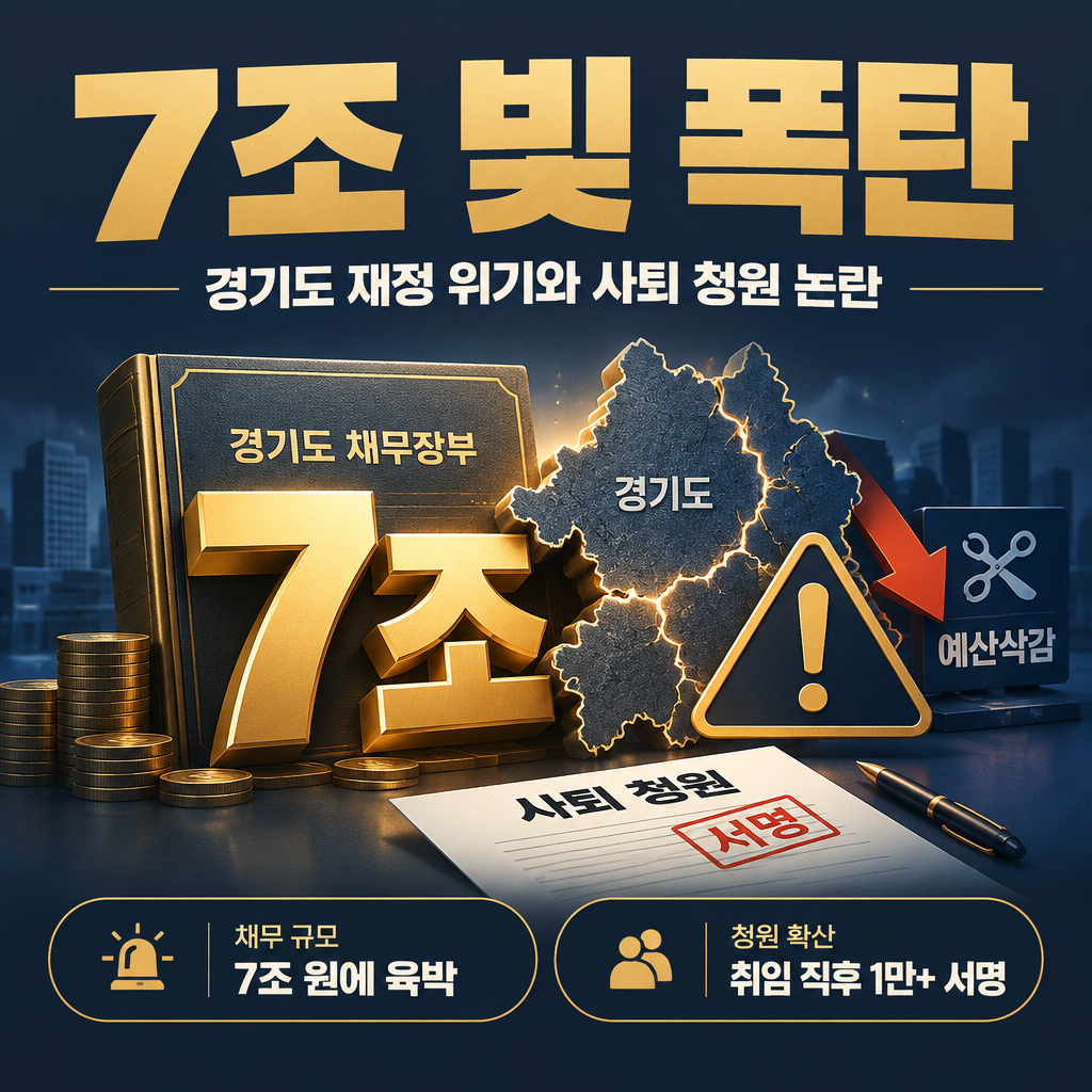 7조 빚 폭탄