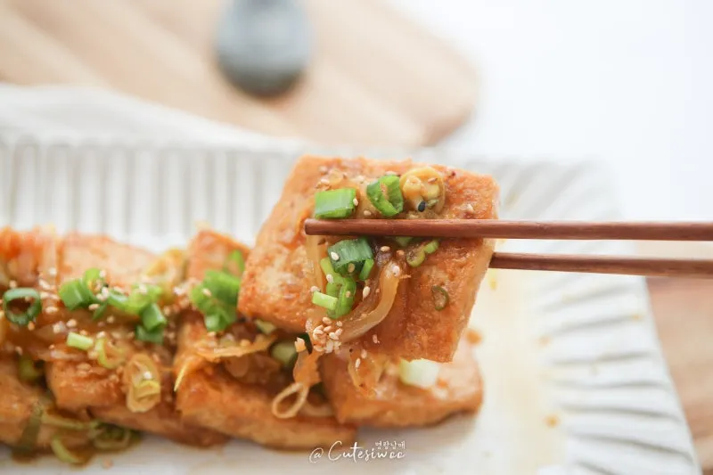 두부면 요리 종류 레시피_6