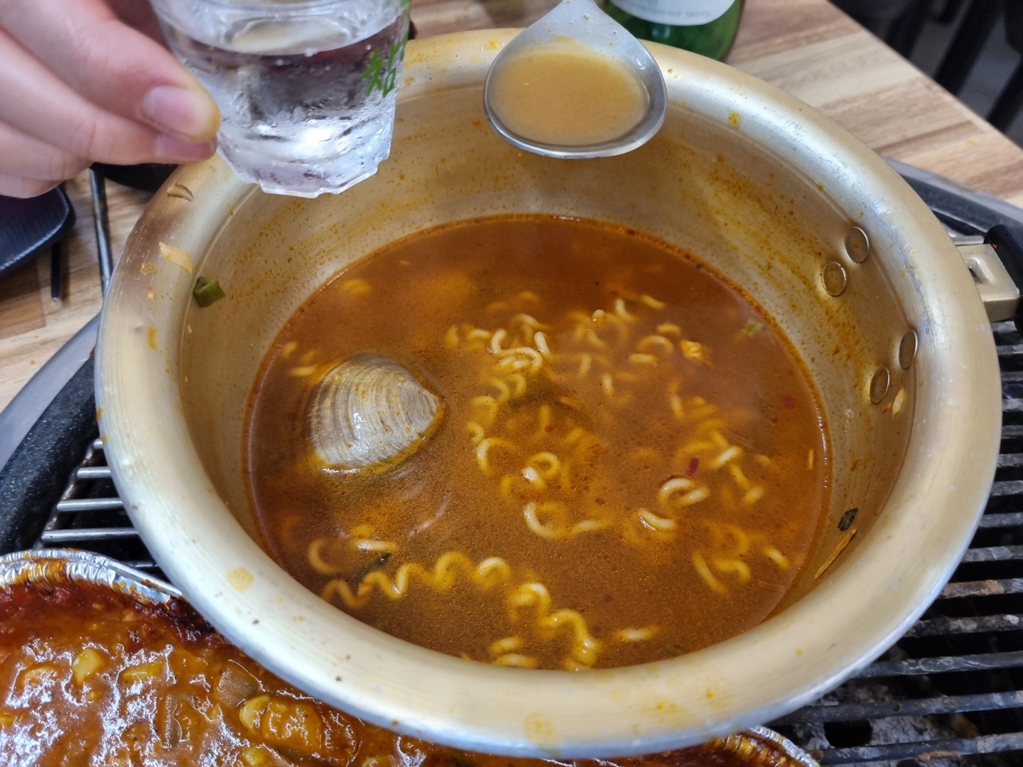 월미도 조개구이