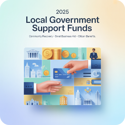 2025년 지자체 지원금(지역 지원금) 이미지