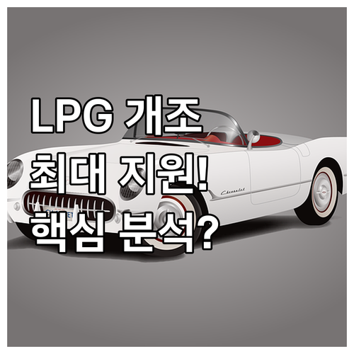LPG 개조 비용과 지원 정책 완벽 ..