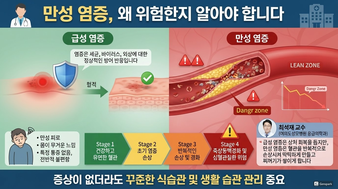 만성염증이 위험한 이유