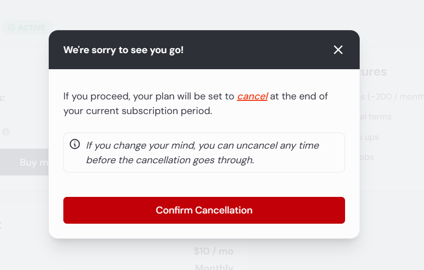 미드저니 구독 취소