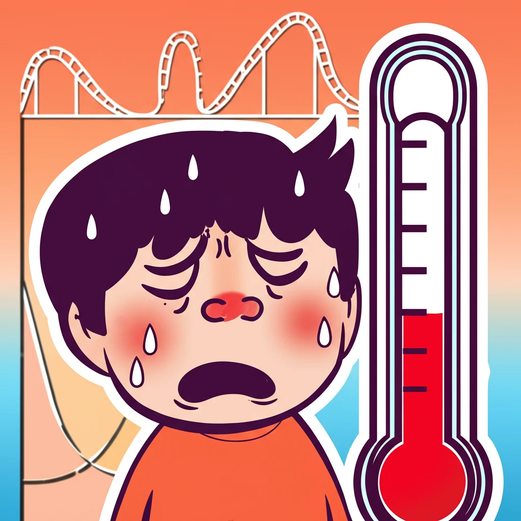 B형 독감 39도 이상 고열 발생 시..