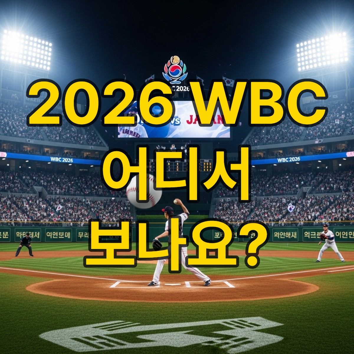2026 wbc 야구 중계 보러가기