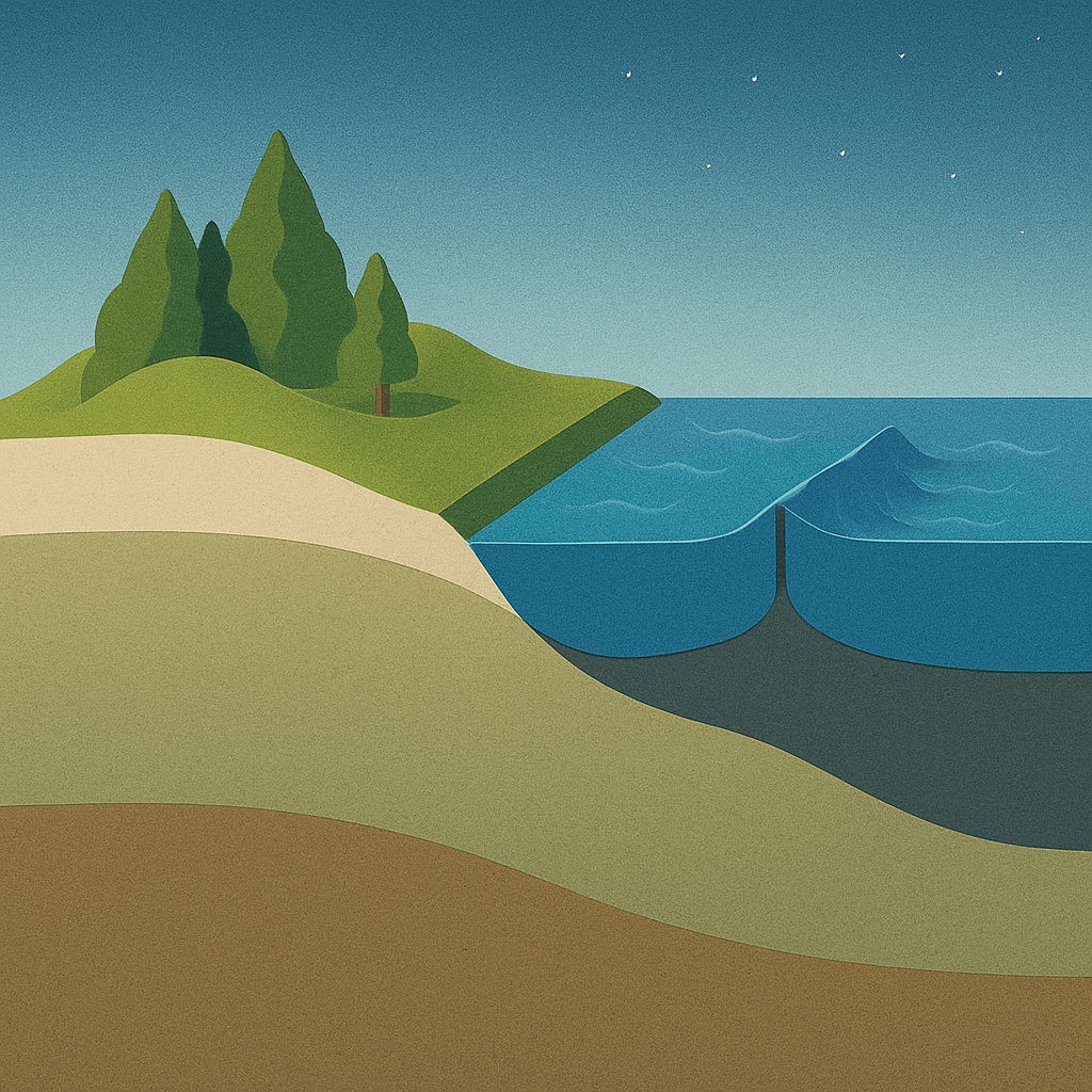 대륙 지각과 해양 지각의 비교: 밀도, 조성, 두께