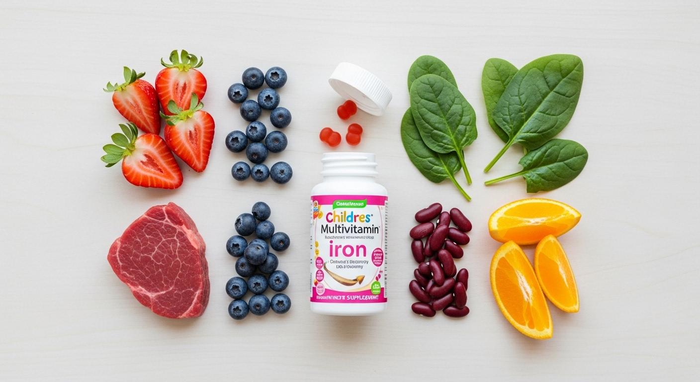 어린이 종합영양제 철분