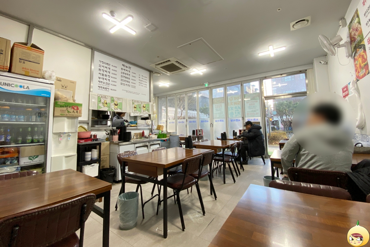 양평동 서천식당 내부