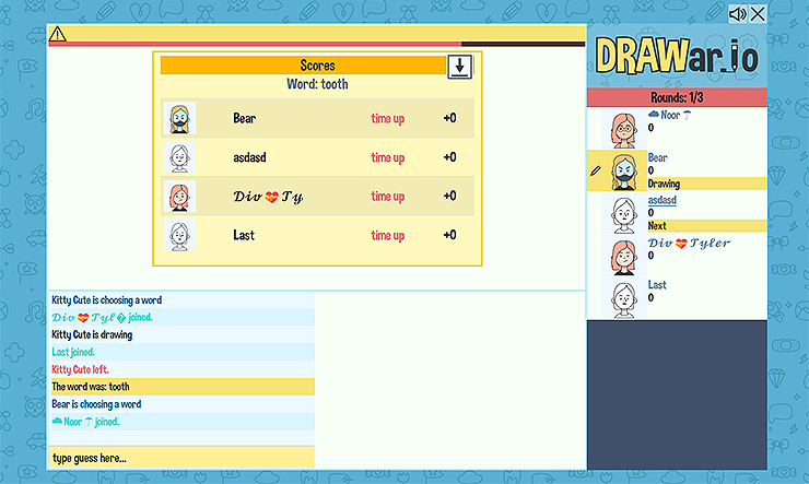 draw-io-게임-스코어-및-플레이-장면