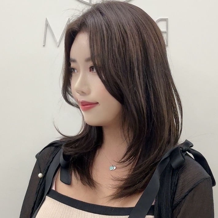 톤다운염색과 레이어드컷 관련 이미지