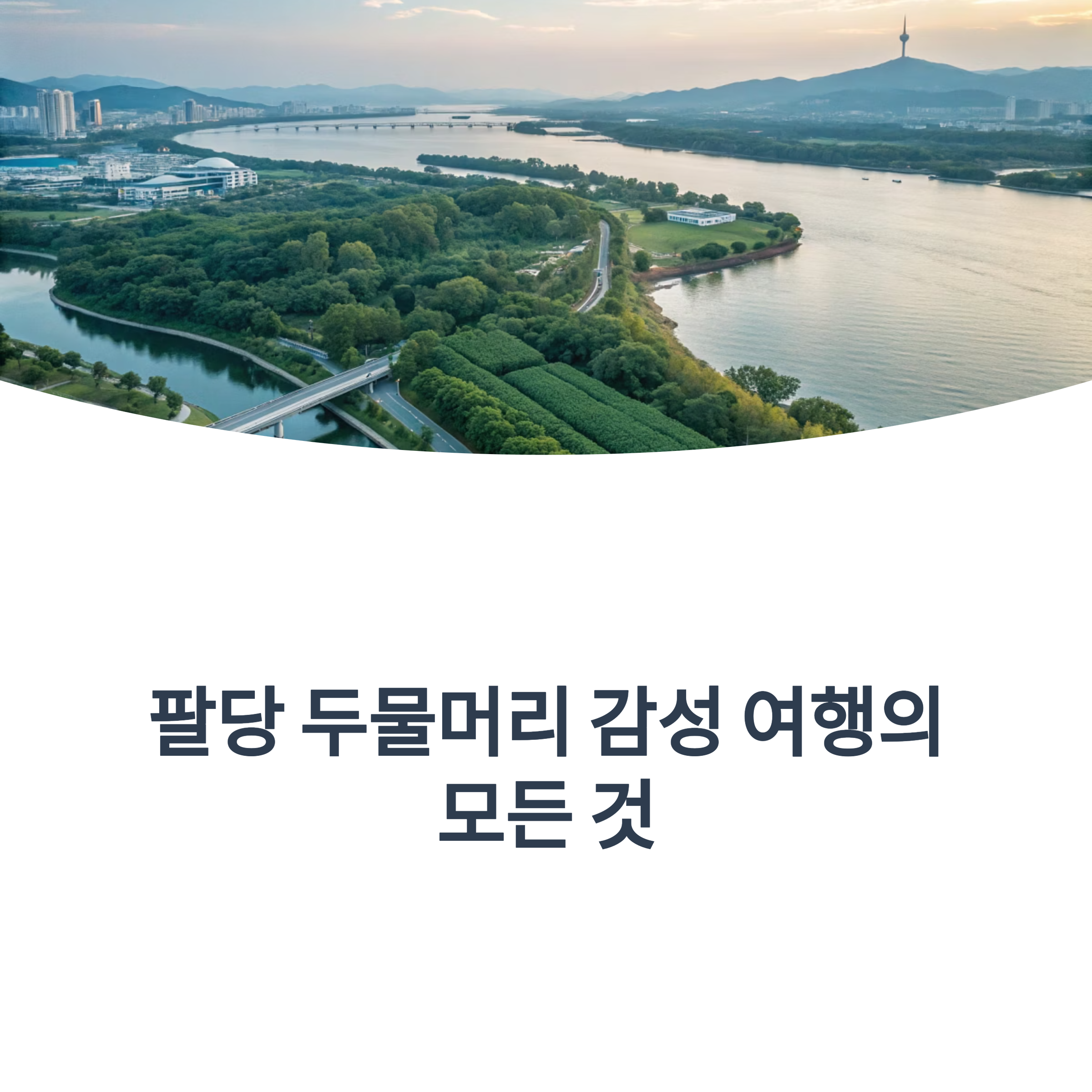 팔당 두물머리, 감성 피크닉과 연핫도그! 무료주차 꿀팁까지 완벽정리
