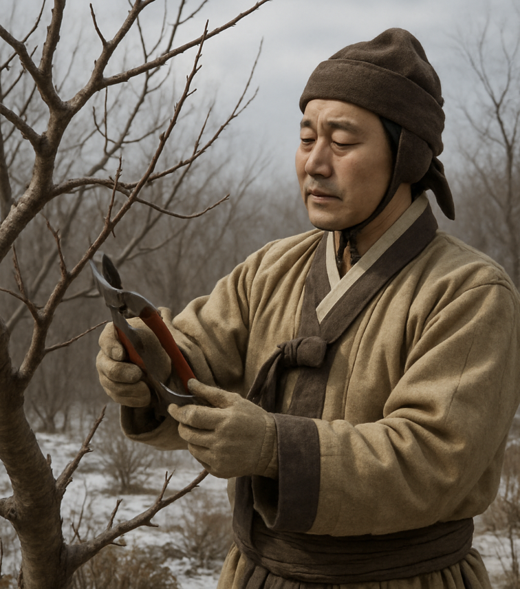 탐스러운 열매를 위한 과감한 가위질 (가지치기)