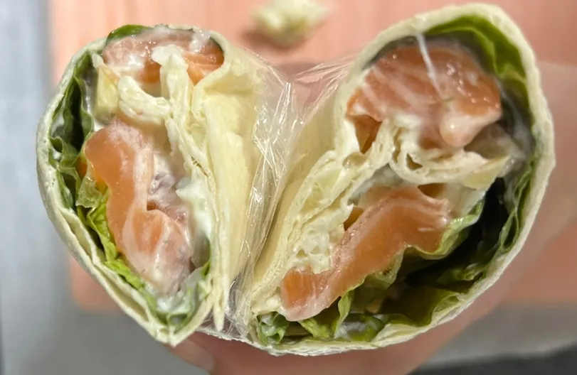 맛있는 연어랩
