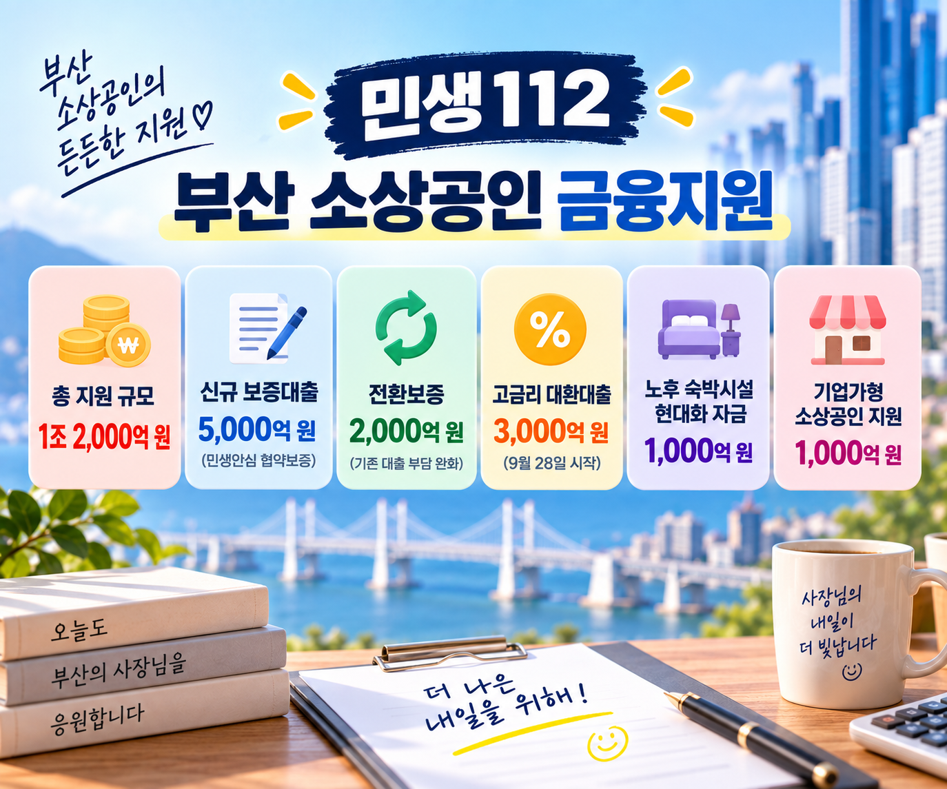 민생112 부산 소상공인 금융지원