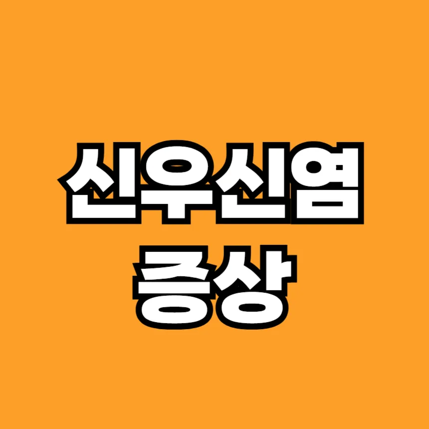 신우신염 증상
