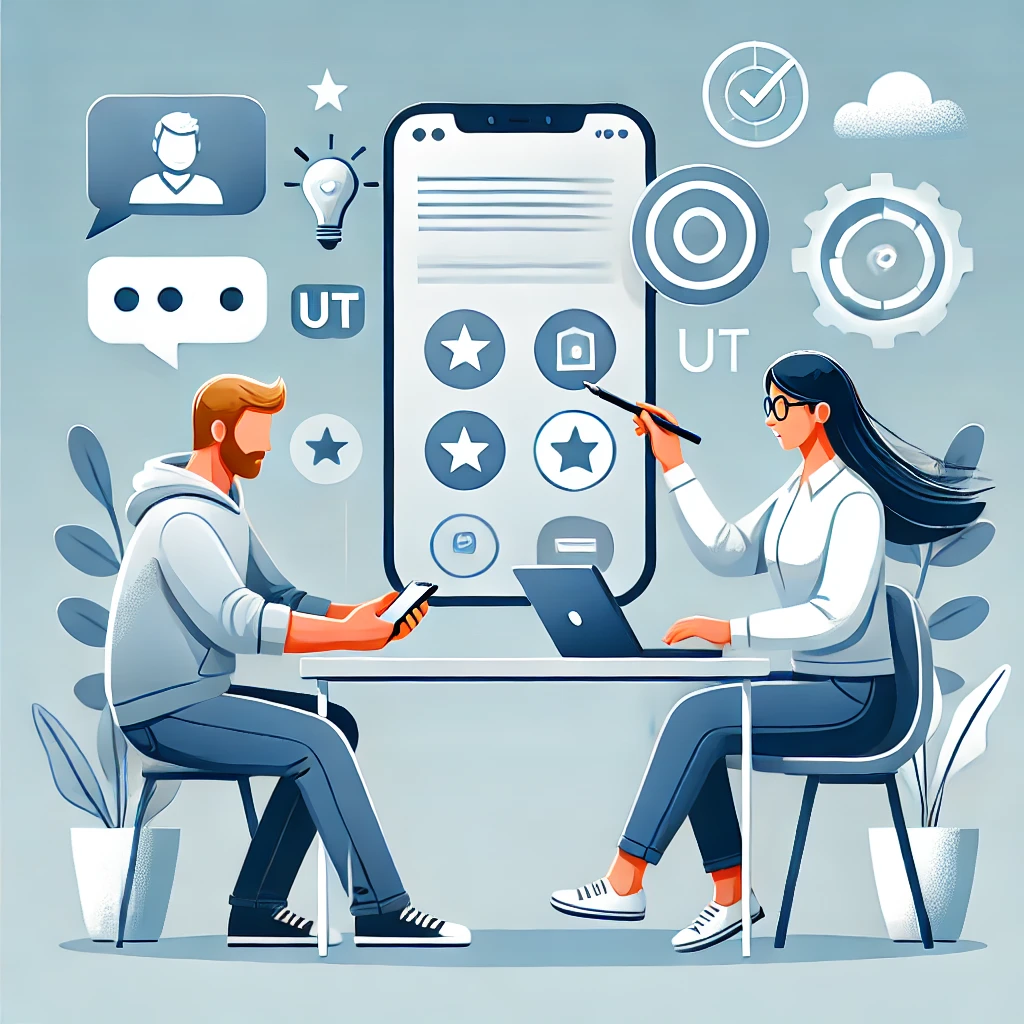 UT(사용성테스트) 관련 이미지