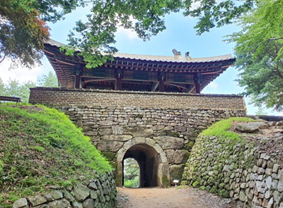 남한산성 남문 사진