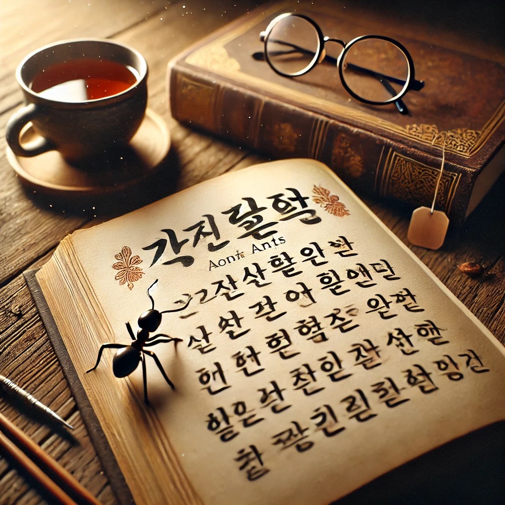 개미 관련 속담과 교훈 정리