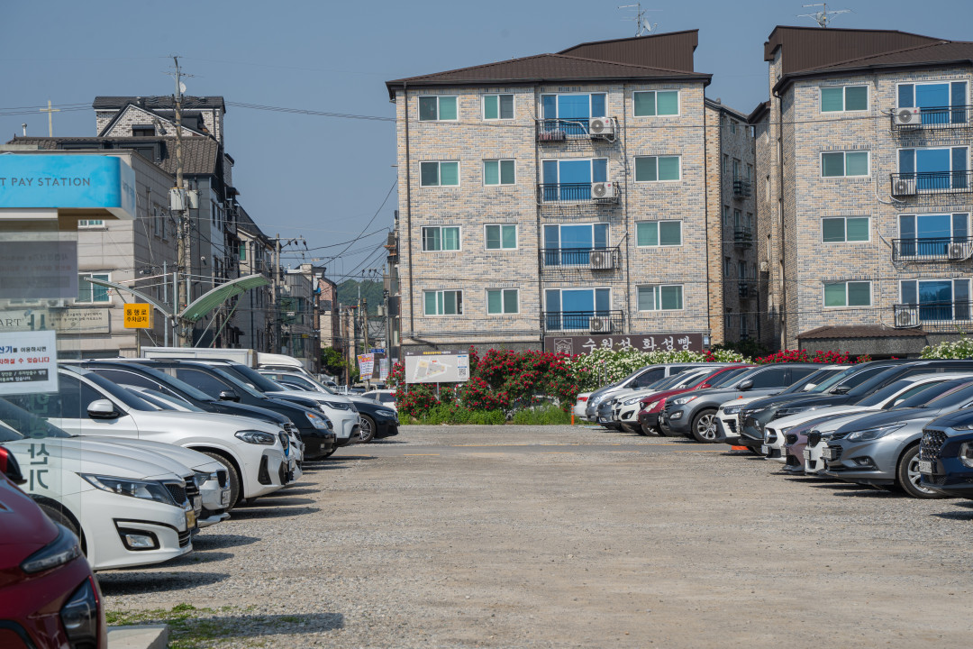 행궁동 장미 화홍문 공영주차장