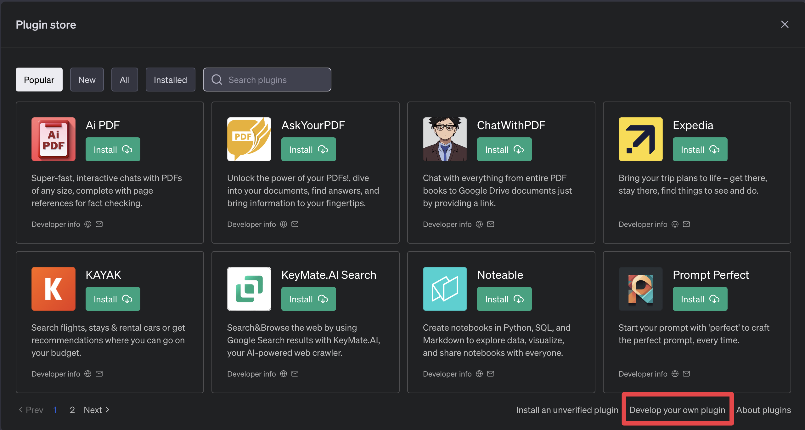 chatgpt plugin
