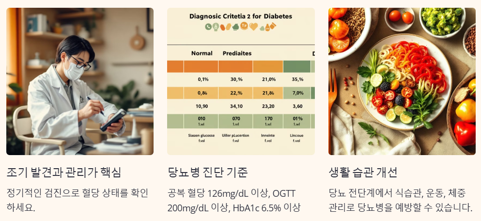 당뇨병진단기준