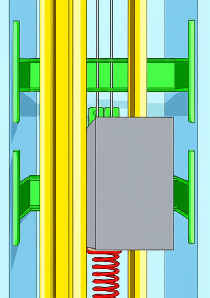 엘리베이터 수직 이동 경로인 승강로 ..