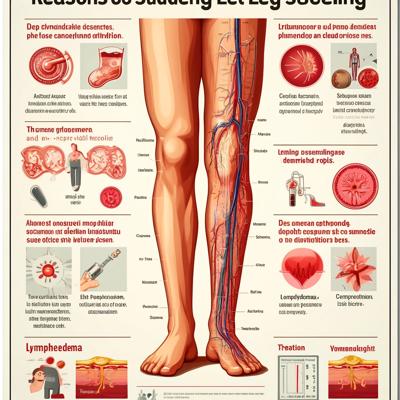 다리가 갑자기 부는 이유와 치료법을 알아보자: 심부정맥혈전증, 다리 부음, 치료 방법, 예방법, 응급 조치