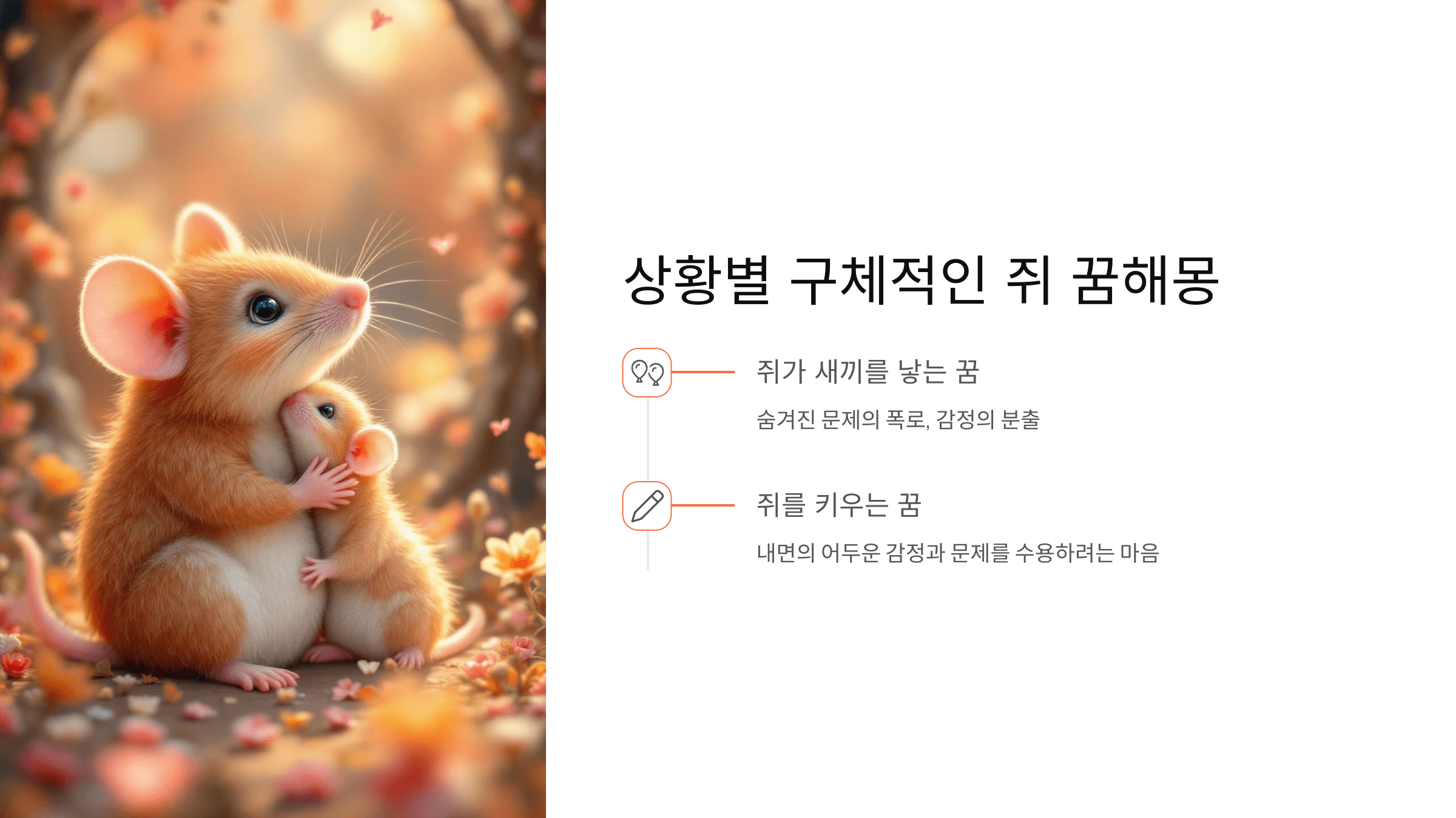 쥐 사진입니다.