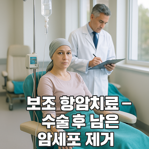 보조 항암치료 – 수술 후 남은 암세포 제거