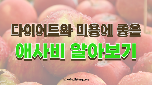 애사비 알아보기