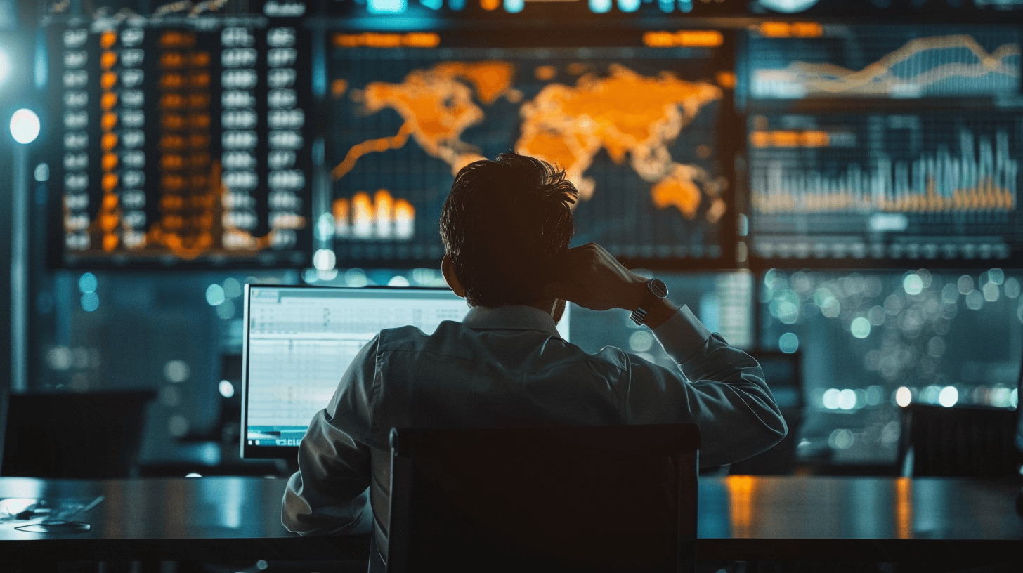 모니터의-차트에-집중하고-있는-남성