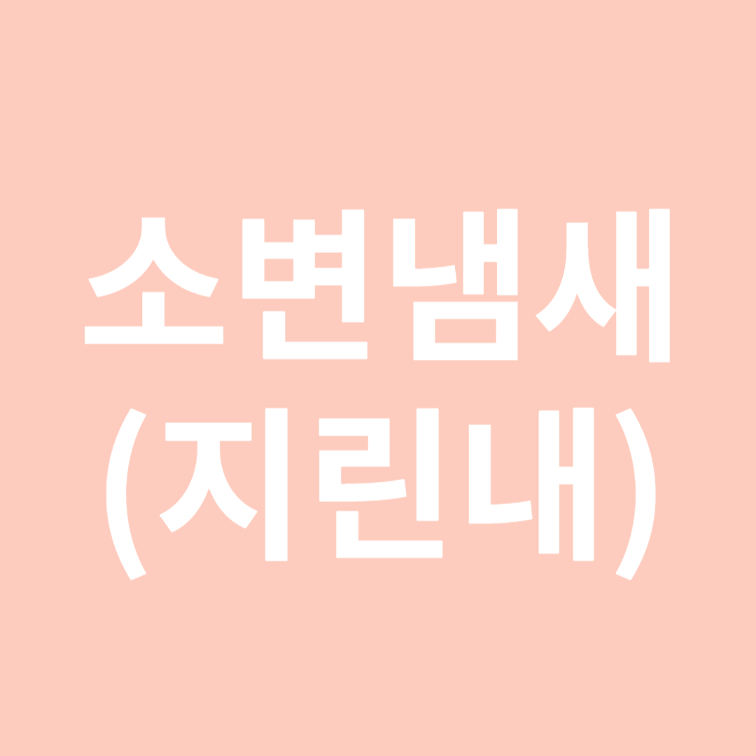 소변냄새 지린내-썸네일