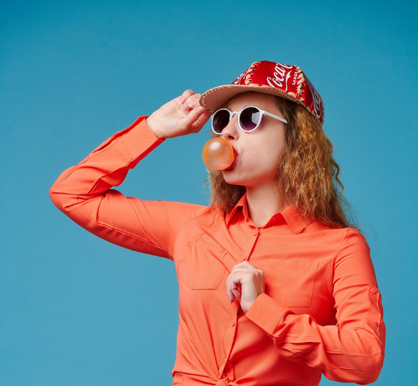 머리카락에서 껌 제거의 마법