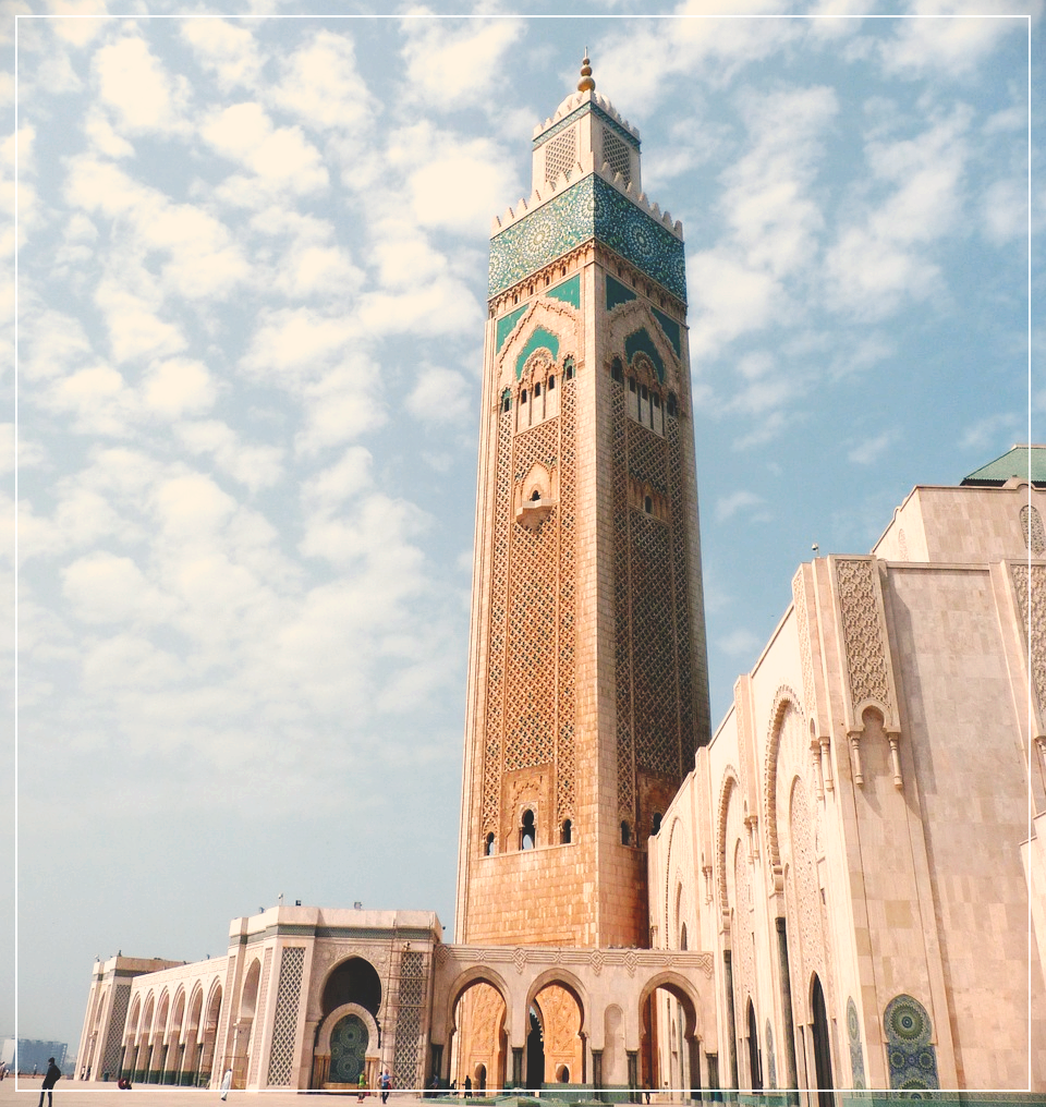 하산 2세 모스크의 모습