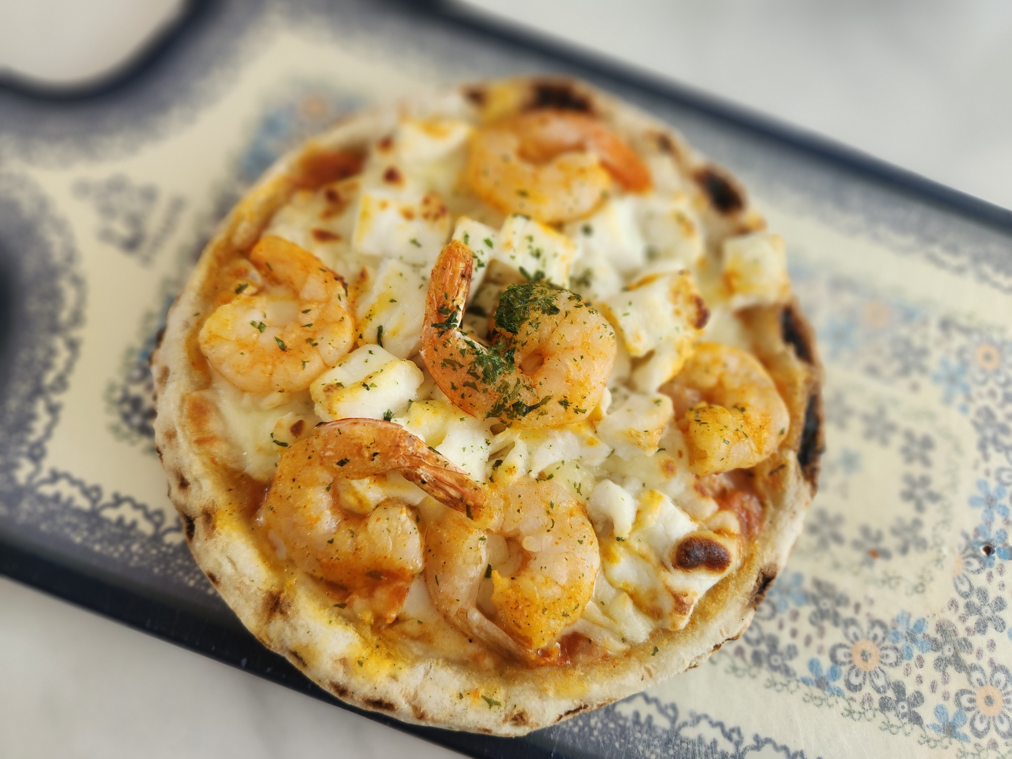 냉동피자추천 바른화덕피자 고구마피자, 리코타쉬림프피자 맛있어요. feat.미스터아빠쿡