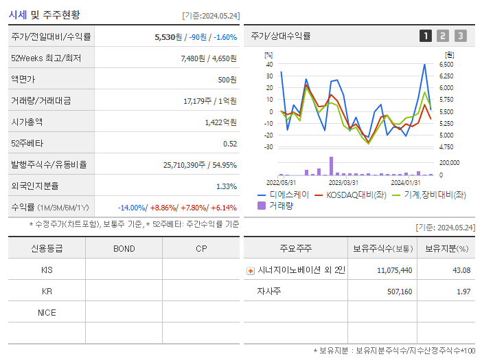 디에스케이_기업개요