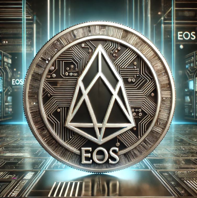이오스(EOS) 코인 이미지화