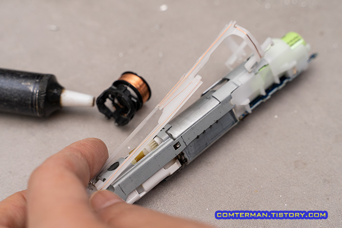 오랄비 전동칫솔 분해 압력 센서