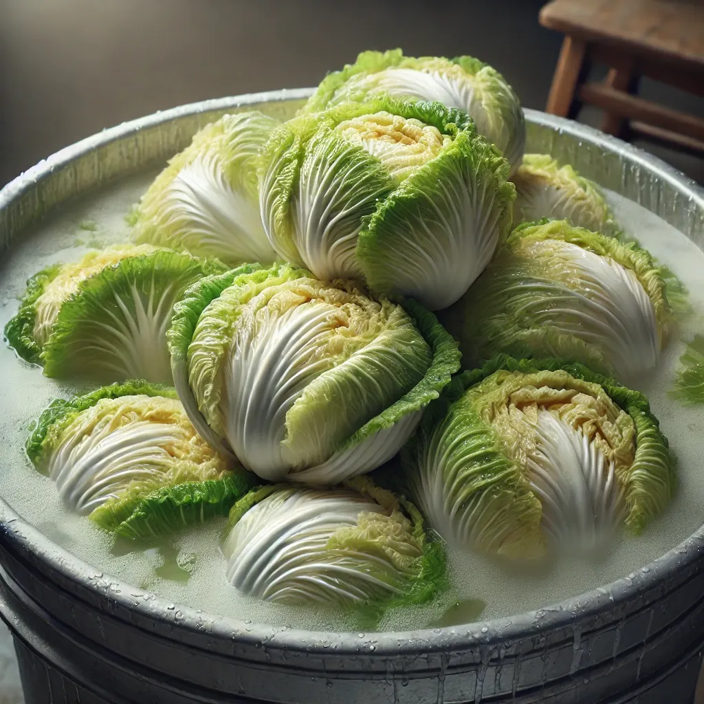 절임배추 물빼는 시간과 방법