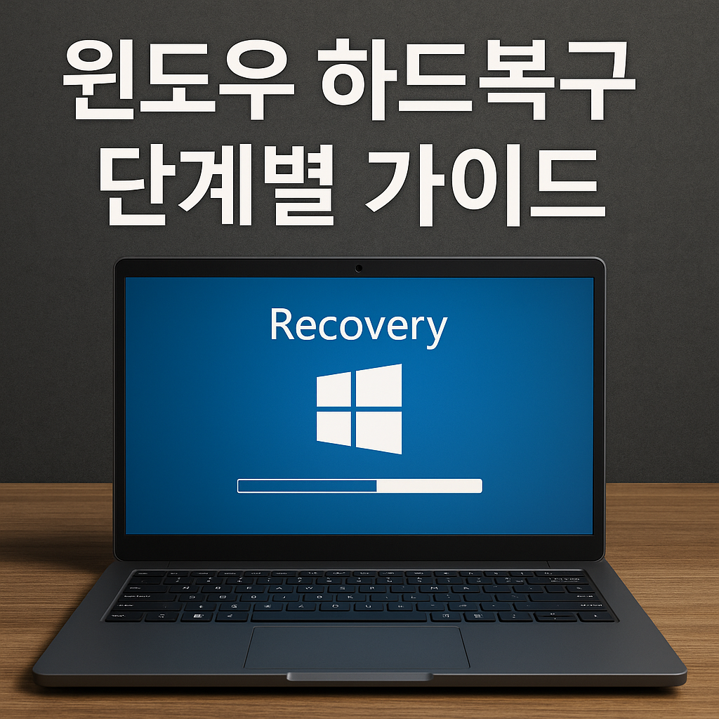 윈도우에서 하드복구, 초보자도 쉽게 따라하는 단계별 가이드