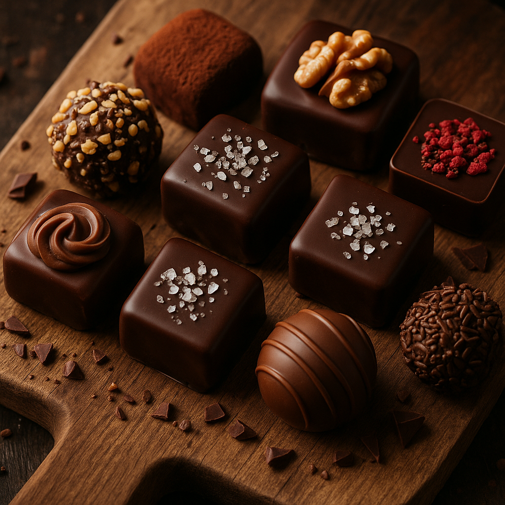 정성과 섬세함이 담긴 특별한 디저트 수제 초콜릿