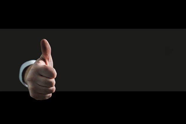 엄지손가락 칭찬