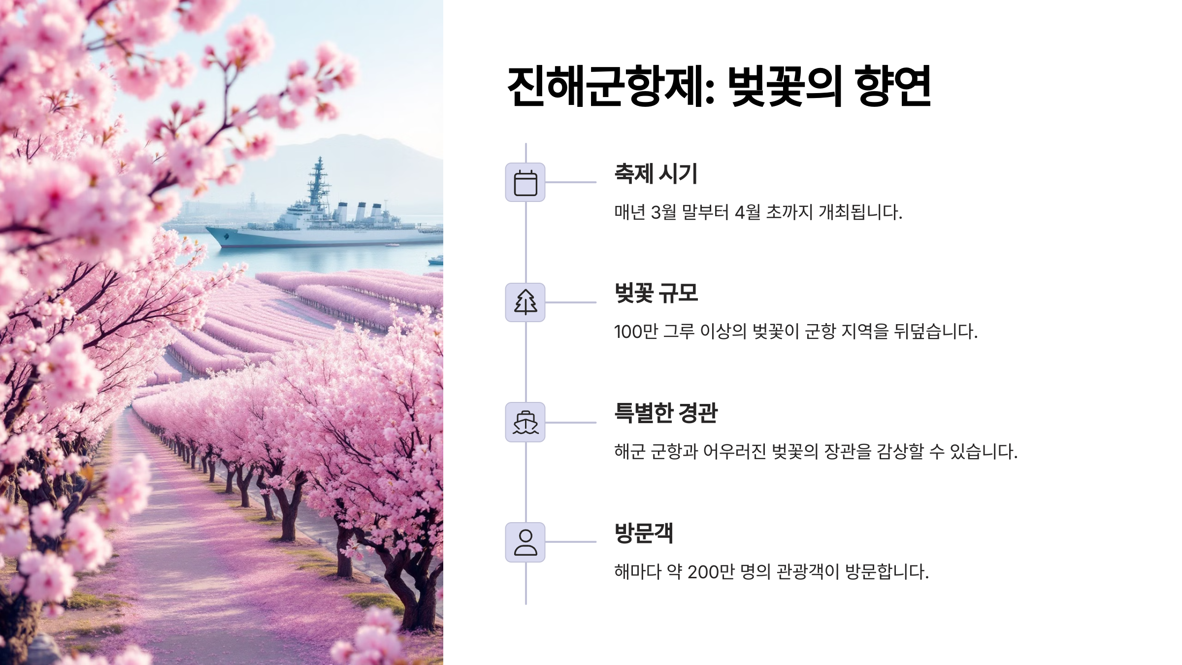 진해군항제 벚꽃 축제