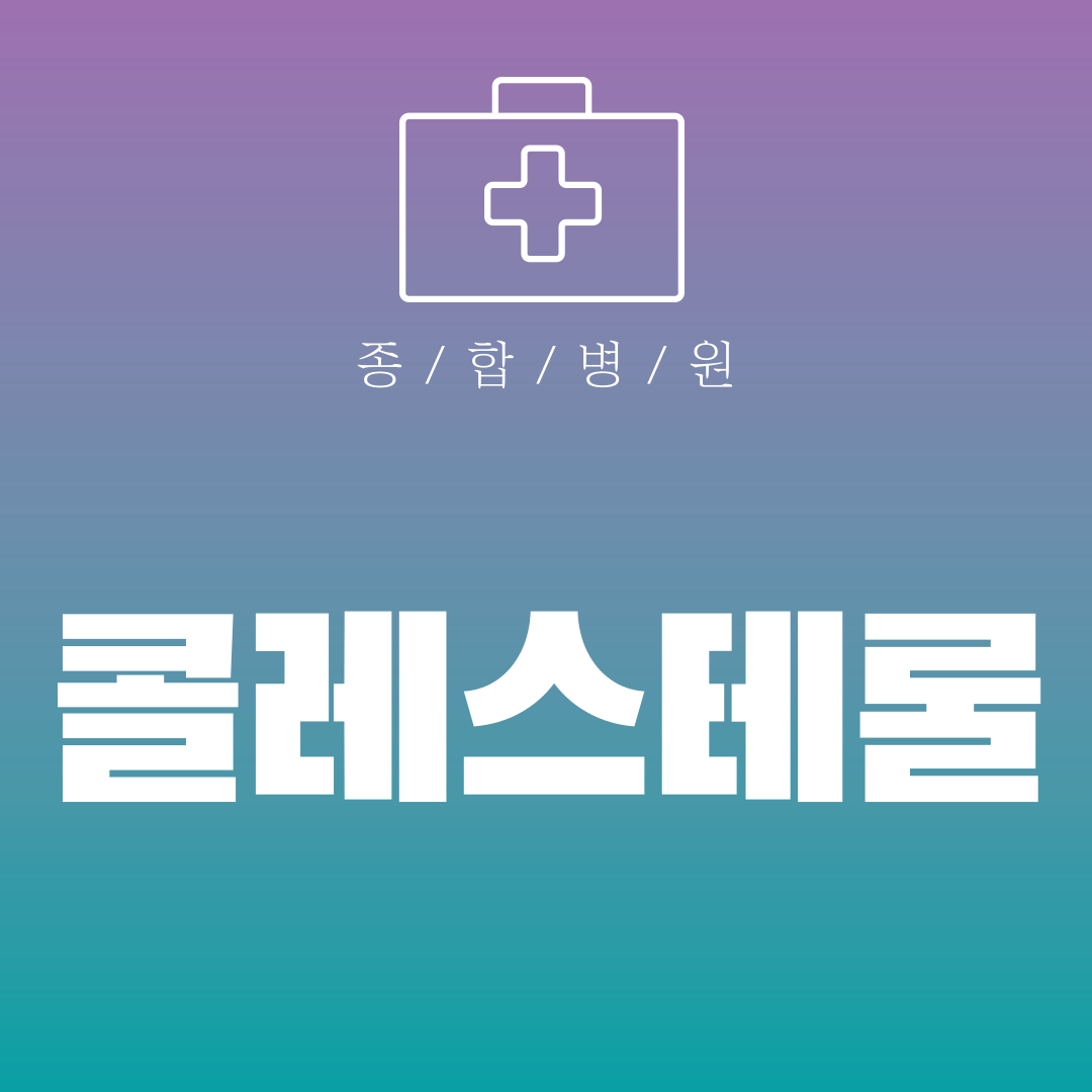 콜레스테롤