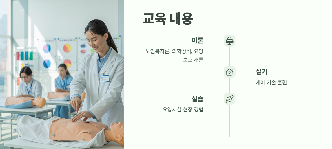 요양보호사 자격증 취득방법 70% 합격률의 비밀 4