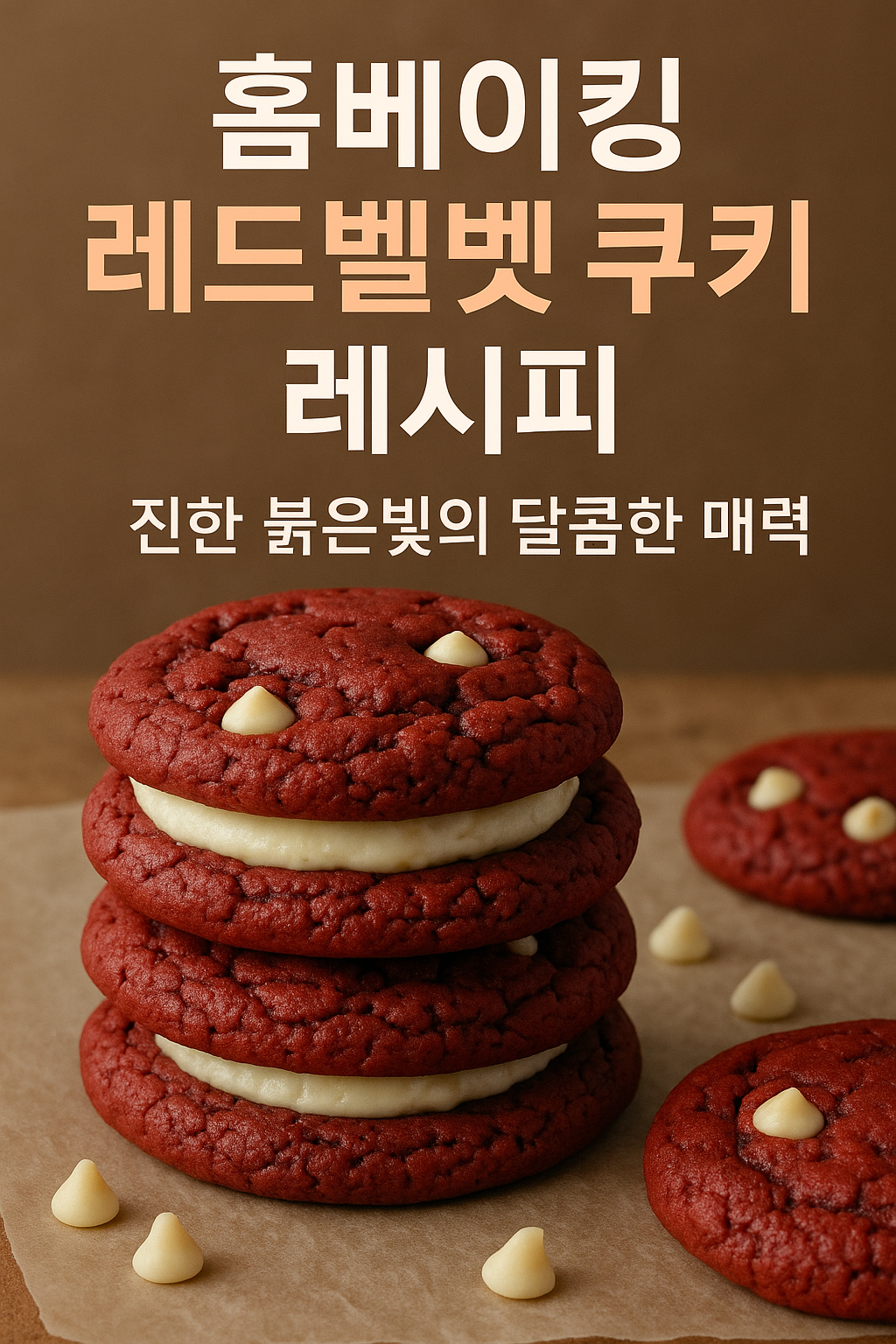 레드벨벳 쿠키 레시피